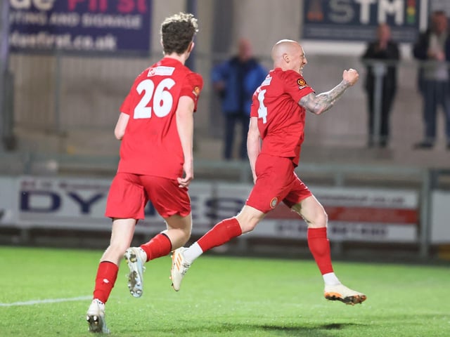 Action from Worthing's win at Dartford