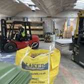 New fully electric forklifts in action