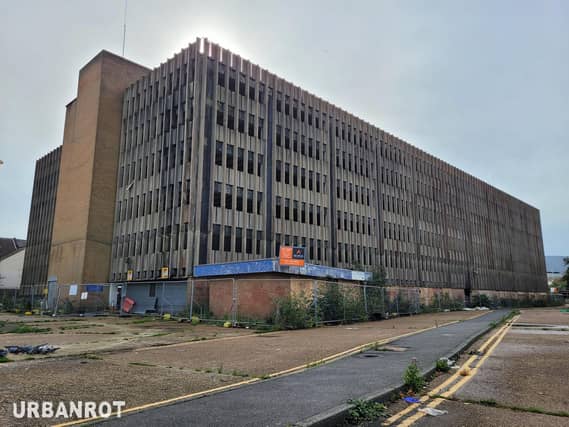 The car park's exterior. Photo: Urban Rot