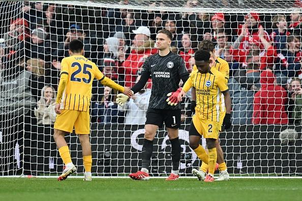 His misplaced pass led to the seventh but in truth, he had little chance with most of the goals and looked an extremely frustrated figure as he saw the full extent of the disaster unfold in front of him.