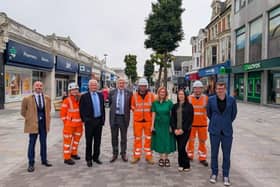 Eastbourne town centre now pedestrian-friendly after scheme complete