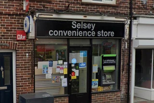 Selsey convenience store
