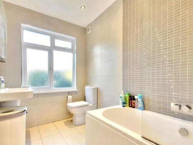 There is an en suite to the master bedroom and a modern family bathroom/WC