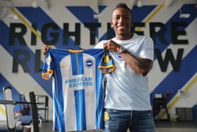 Pervis Estupinan has joined Brighton and Hove Albion and could be in Premier League action at West Ham this Sunday