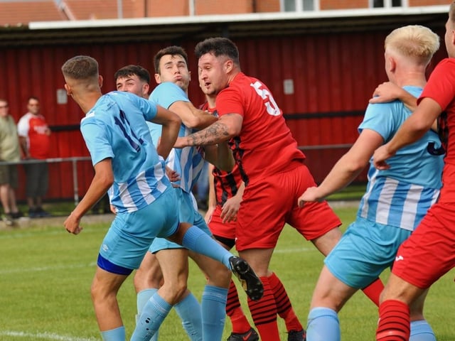 Wick take on Worthing United in Division 1 of the SCFL