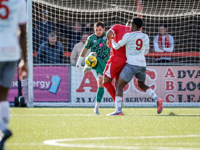 Eastbourne Borough v Welling United, Isthmian Premier