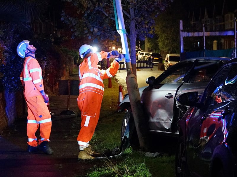 Collision in Victoria Drive, Eastbourne