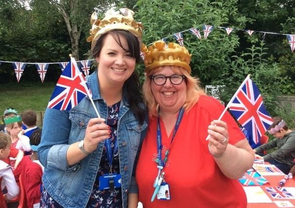 Springfield Infant School and Nursery celebrated the Queen’s Platinum Jubilee with a traditional street party