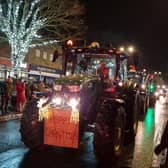 The Arundel Illuminated Tractor Run visited Rustington for the first time in 2025