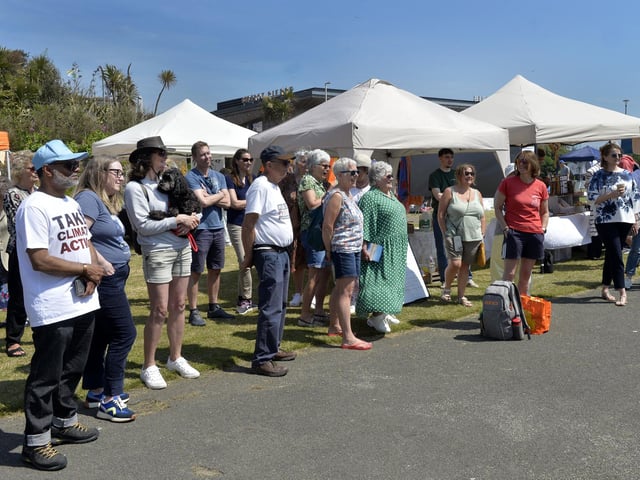 Spring Water Festival Eco Fair on Western Lawns (Photo by Jon Rigby)