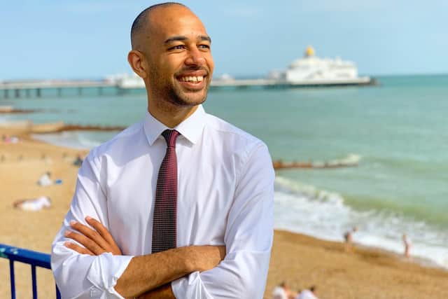 Eastbourne MP Josh Babarinde.