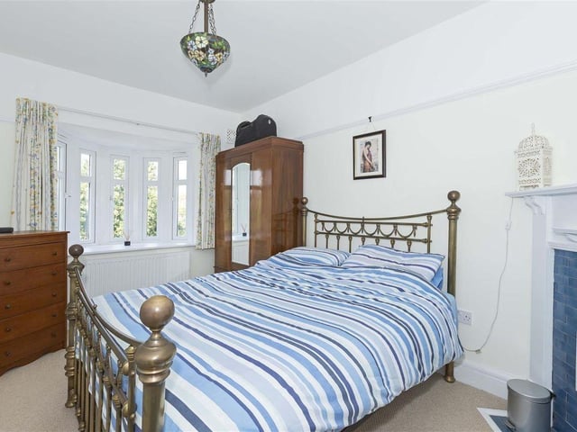 This end-of-terrace, five-bedroom property is on a corner plot in Grand Avenue, just a short walk from the town centre and yards from the beach. It has come on the market with Robert Luff & Co priced at £850,000.