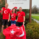 Darren Winters, Pete Okines and Handan Rolande aim to complete 10 exercise sessions at David Lloyd Worthing, plus a 10k run, in a 12-hour period