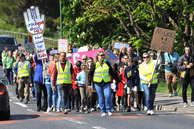 Shoreham parents to hold protest march over controversial school allocation. Photo: Steve Robards