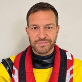 Michael Wishman has stepped down as an RNLI crew member. Photo: Eastbourne RNLI