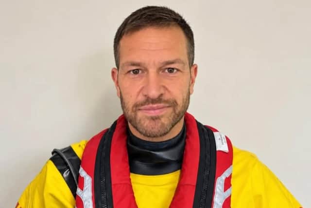 Michael Wishman has stepped down as an RNLI crew member. Photo: Eastbourne RNLI