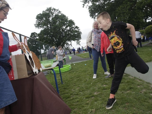 QEII had a whole school “street-party” style buffet lunch in the playground
