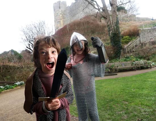 February Half Term activities for families at Lewes Castle in Sussex