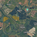 Sussex Police said officers ‘responded to a report of an overturned vehicle’ on A27 Lewes Road, near the Berwick roundabout. Photo: Google Earth