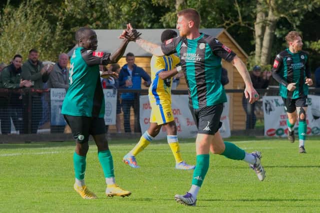 Burgess Hill aim to continue their fine home form this weekend when Chi City visit | Picture: Chris Neal