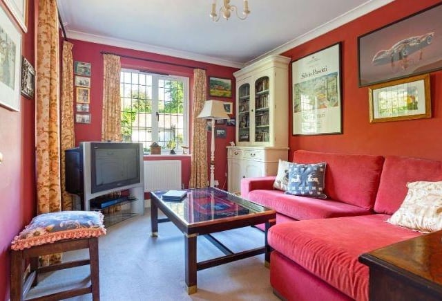 There is a dual-aspect family room which would also be an ideal playroom