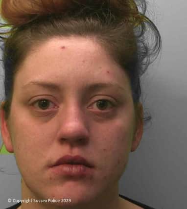 Have you seen this woman? Photo: Sussex Police.