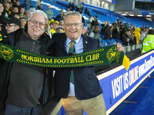 Horsham FC are champions of Sussex again after their last-gasp Sussex Transport Senior Cup final win over Littlehampton Town.