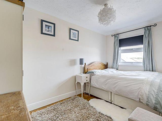 Bedrooms two and three are similar spaces