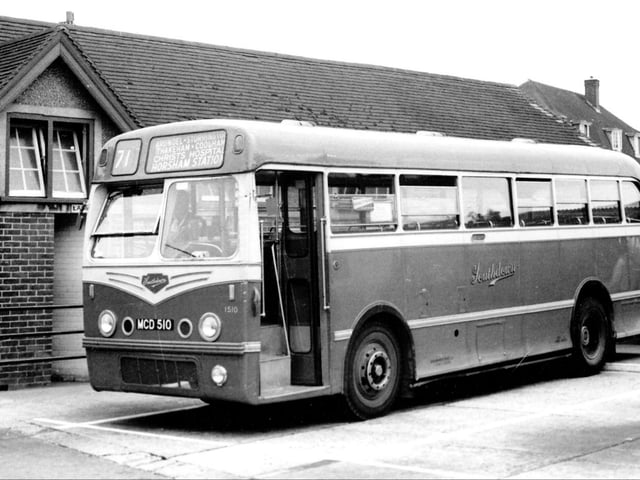 Arundel bus station in the 1970s