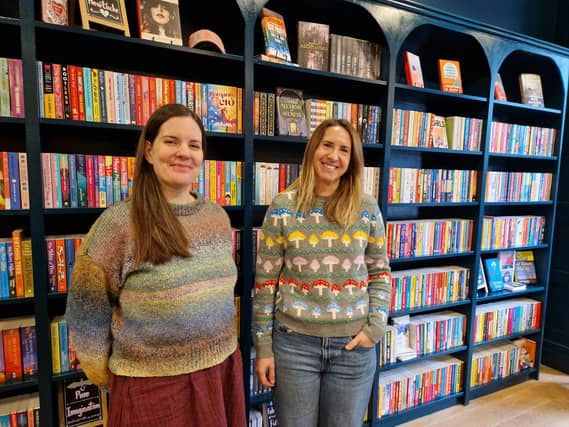 Charlotte Regan, children's bookseller, and Tilly Fitzgerald, owner of the new Tilly' Bookshop in Worthing