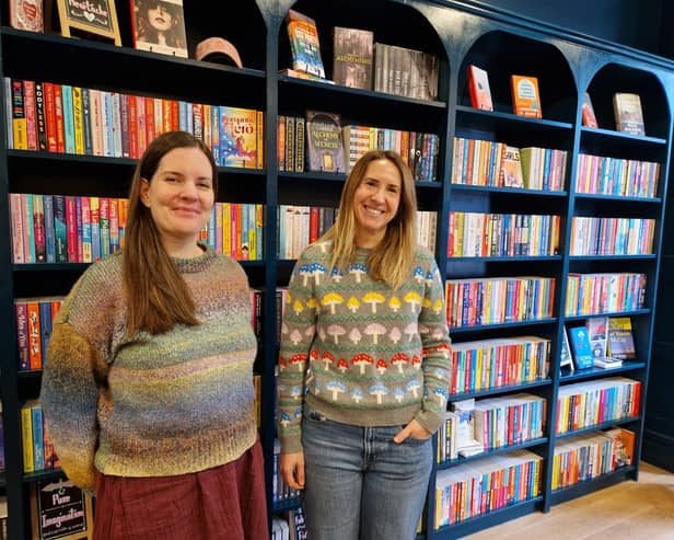 Charlotte Regan, children's bookseller, and Tilly Fitzgerald, owner of the new Tilly' Bookshop in Worthing