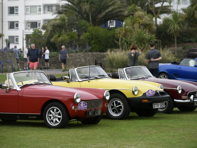 MG owners South Downs Run 2024 (Photo by Jon Rigby)