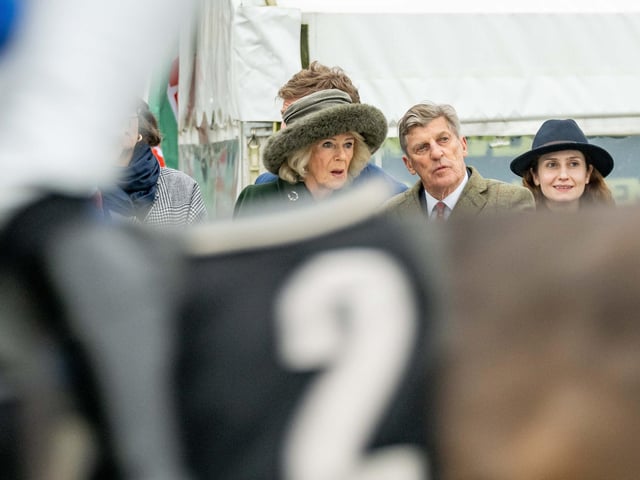 Darren Cool Images : Queen Camilla at Plumpton Racecourse