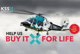 KSS urgently needs to raise £1M to purchase its second helicopter.