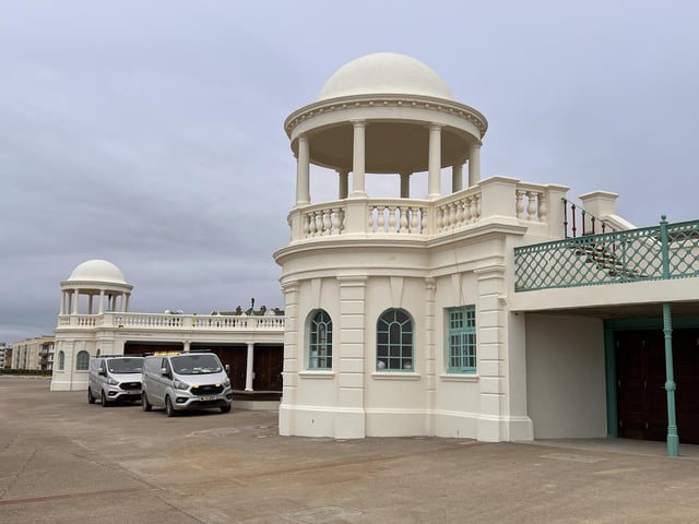 The Colonnade in Bexhill pictured on March 31, 2026