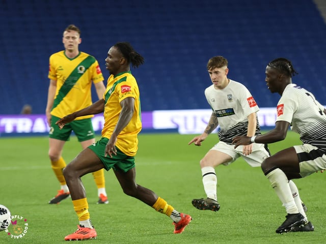 James Hammond’s majestic 95th minute free-kick clinched Horsham FC’s first league and Sussex Transport Senior Cup double in the club’s history.