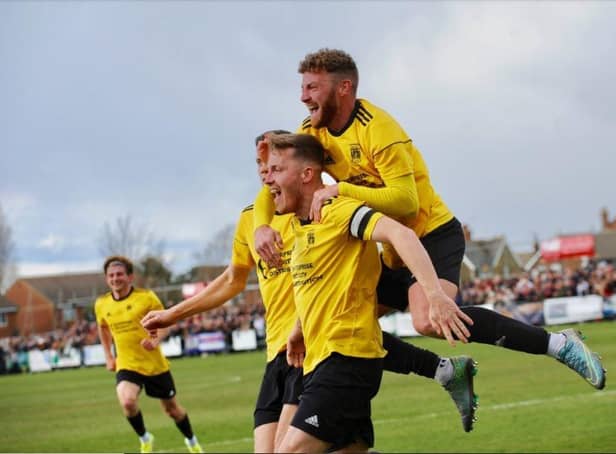 A big Hollywood name has given Littlehampton Town their backing ahead of their historic FA Vase final at Wembley. Picture by Stephen Goodger