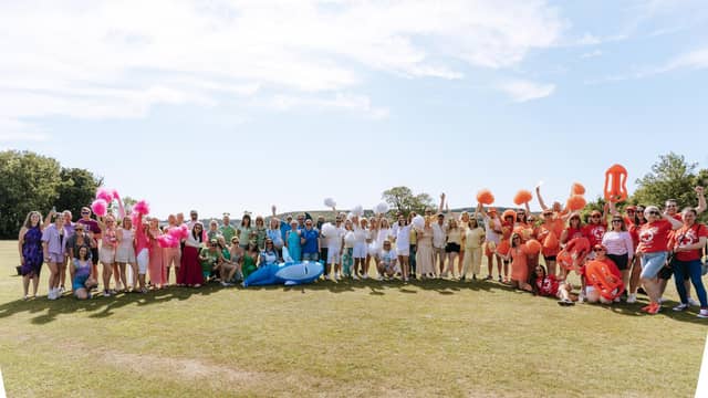 Littlehampton businesses Templespa and Ryan Fit Hub joined forces to mark 25 years in business and celebrate their staff.