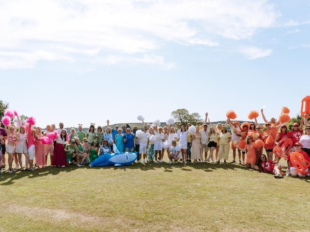 Littlehampton businesses Templespa and Ryan Fit Hub joined forces to mark 25 years in business and celebrate their staff.