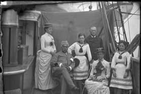 The Brassey family onboard The Sunbeam