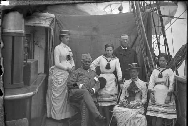 The Brassey family onboard The Sunbeam