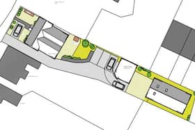 Large HMO, Rose Cottage on Shripney Road, Bognor Regis proposed layout. Image: planning documents