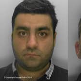 Behrad Kazemi (left) and Raj Nasta. Picture courtesy of Sussex Police