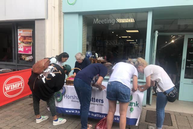 Horsham Matters day of action where it asked residents to send a message to their MP