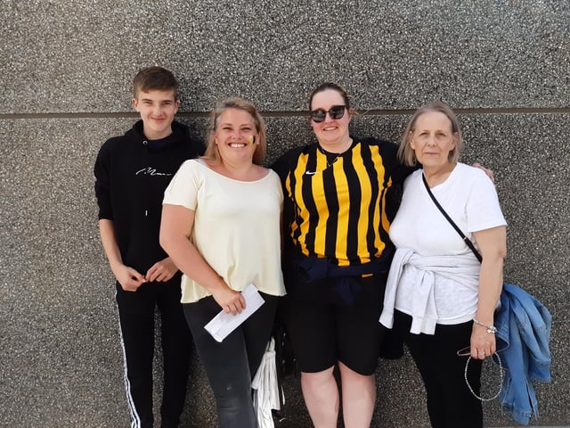 Curtis Booker, Katie Smith, Maryann Kerry and Donna Bedford-Smith