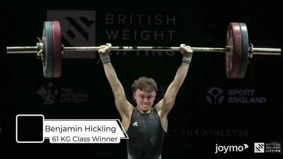 Ben Hickling, currently studying BSc (Hons) Sport and Exercise Science, has been selected for the England weightlifting team competing in the Men's 55kg category. a class in which he is currently ranked UK number one.