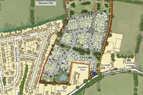 Outline plans for up to 120 homes in Partridge Green have been received by Horsham District Council. Image: Gladman Developments Ltd