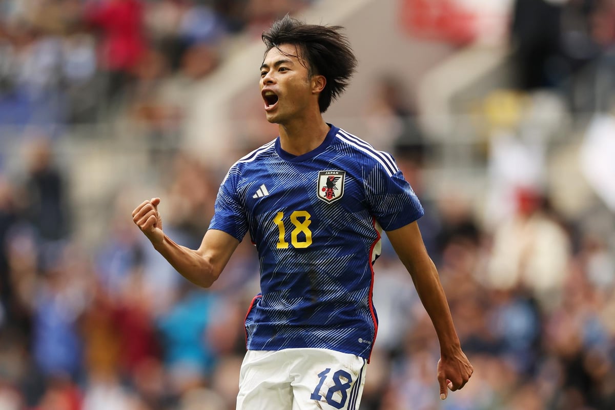 Watch Brighton winger Kaoru Mitoma score stunning solo goal for Japan in  friendly win over the USA