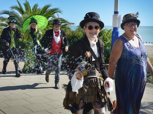 Eastbourne Steampunk Festival 2026. Photo taken on Sept 5.