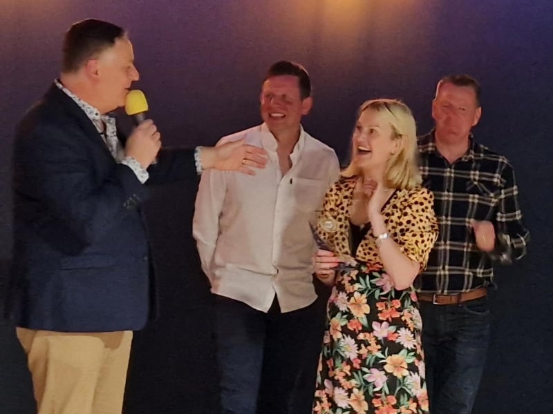 Teacher of the Year winner Mrs Bex Metcalf from The Laurels Primary School